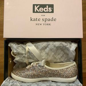 Brand new! Kate Spade x Keds - Rose Gold Sneakers Size 6.5